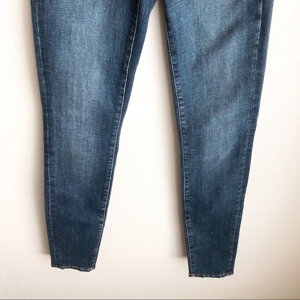 L'AGENCE Chantal Low Rise Skinny Jeans in Dark Vintage 24 - Picture 5 of 8